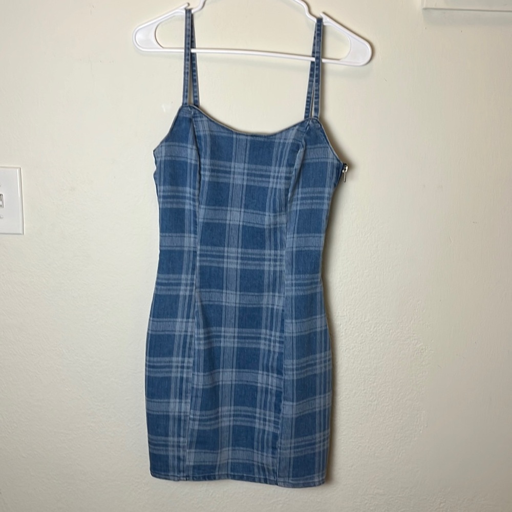 Women’s H&M Mini Denim Stretch Dress S
